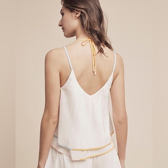 Anthropologie Eloise Layered Colorblock Sleep Top Small NWT Retail $58 - Picture 3 of 11